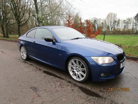 BMW 3 SERIES 320D M SPORT **FULL BLACK LEATHER** 3 MONTH WARRANTY - ASK US ABOUT FINANCE